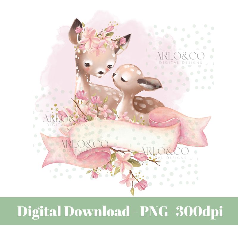 baby-deer-and-mummy-deer-digital-download baby-deer-and-mummy-deer-digital-download