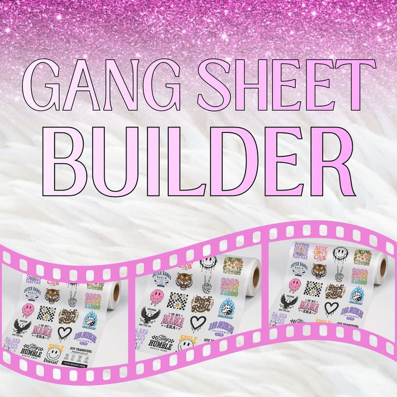 JAM PACKED WITH DESIGNS- GANG SHEET BUILDER UVDTF &amp; DTF