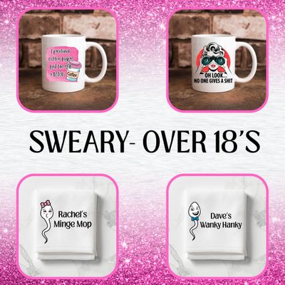 Over 18 - Adult Only UVDTF &amp; DTF