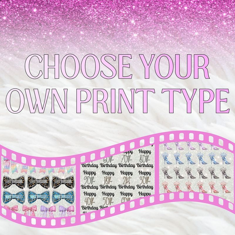 Choose Your Print Type