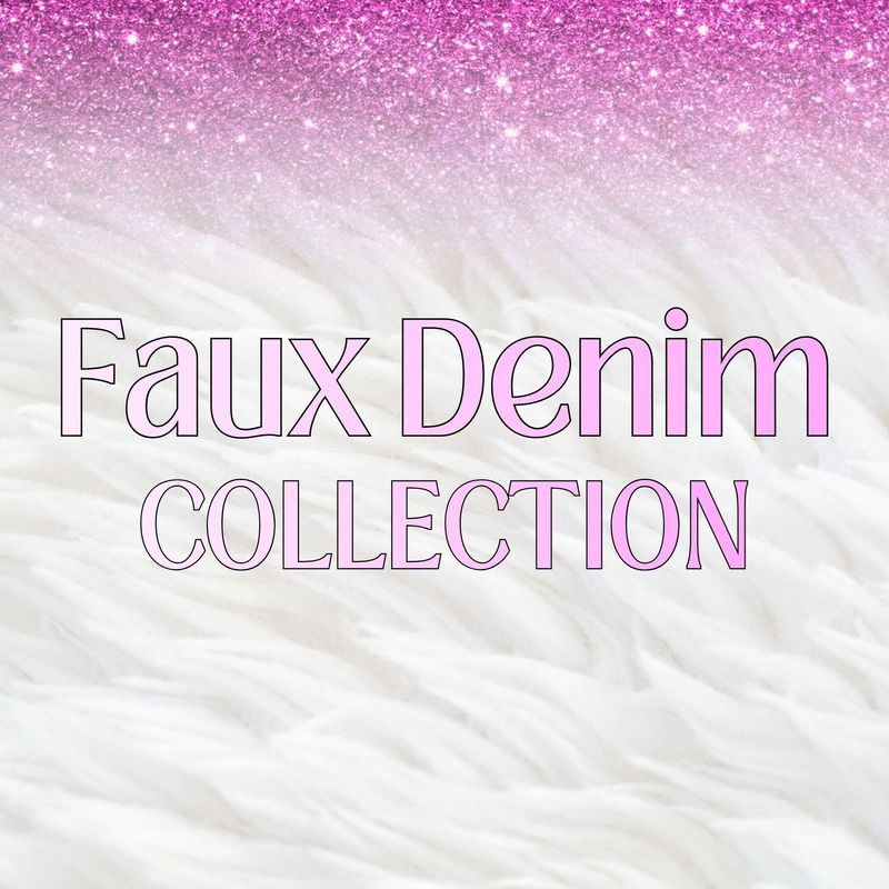 Faux Denim