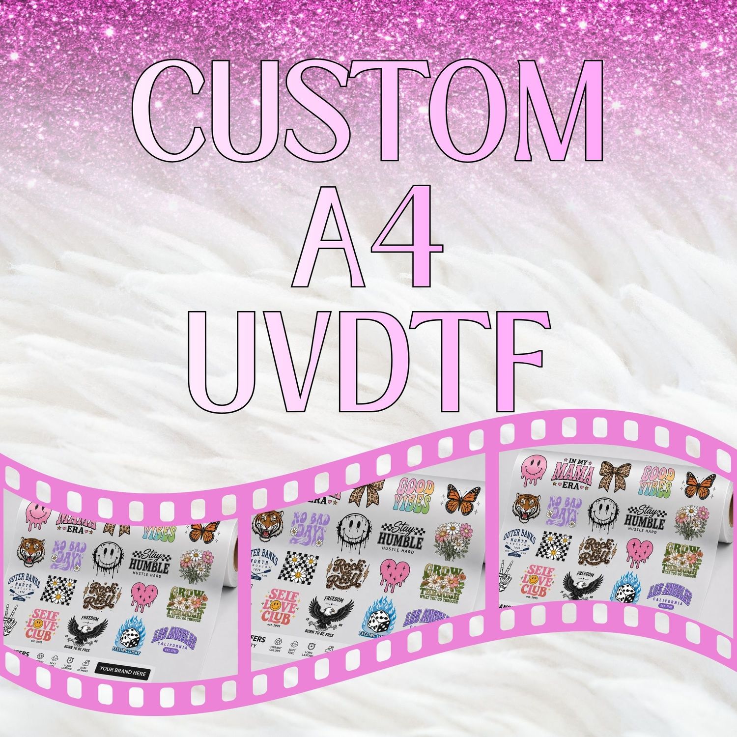 Upload Your Own UVDTF A4 GANG SHEET UPLOAD PLEASE READ DESCRIPTION