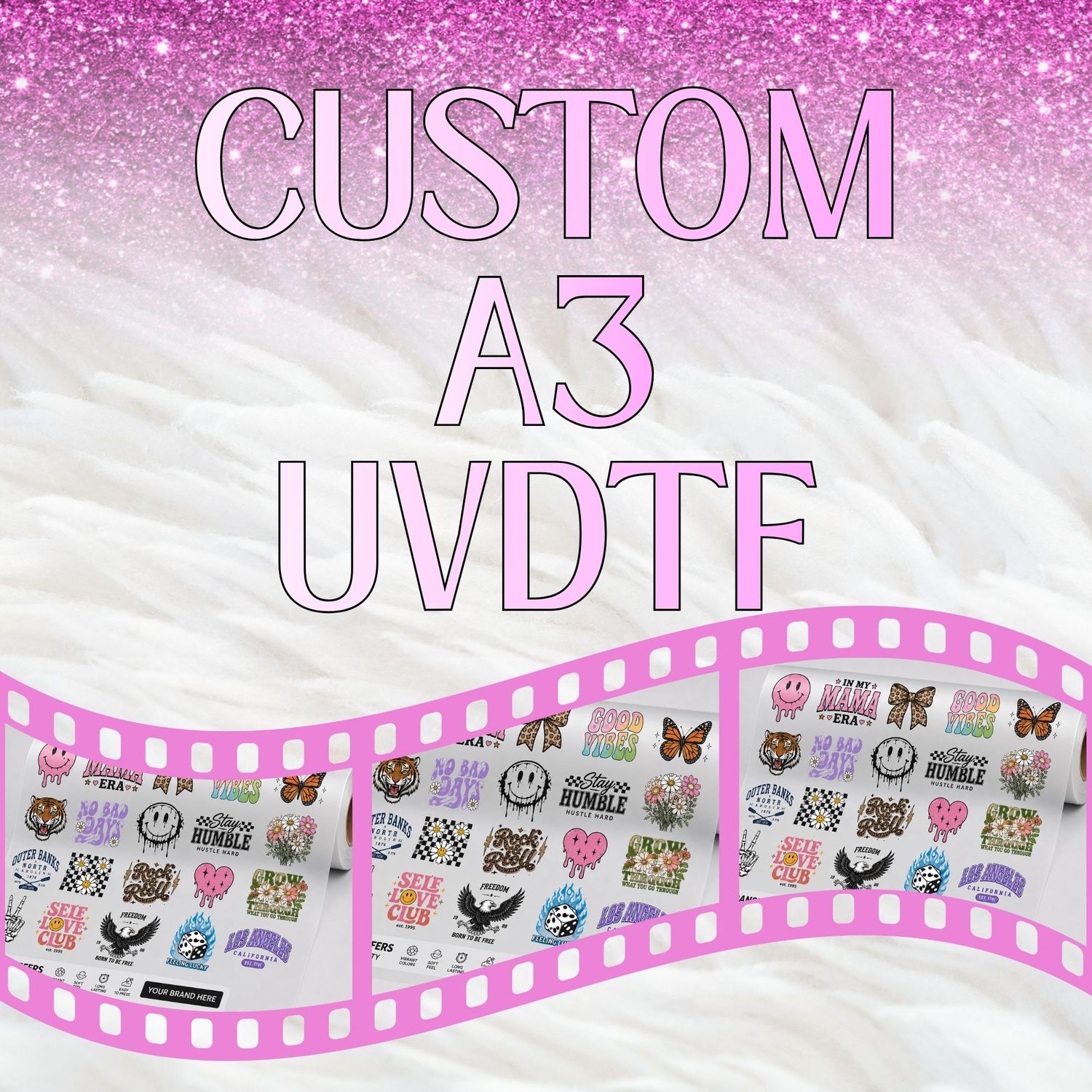 Upload Your Own UVDTF A3 GANG SHEET UPLOAD PLEASE READ DESCRIPTION