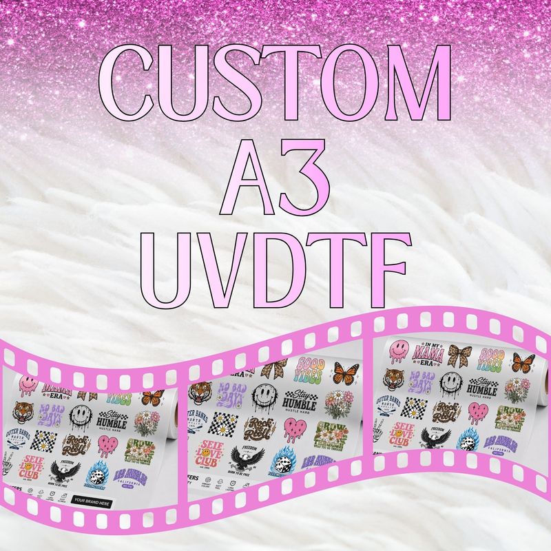 Upload Your Own UVDTF A3 GANG SHEET UPLOAD PLEASE READ DESCRIPTION