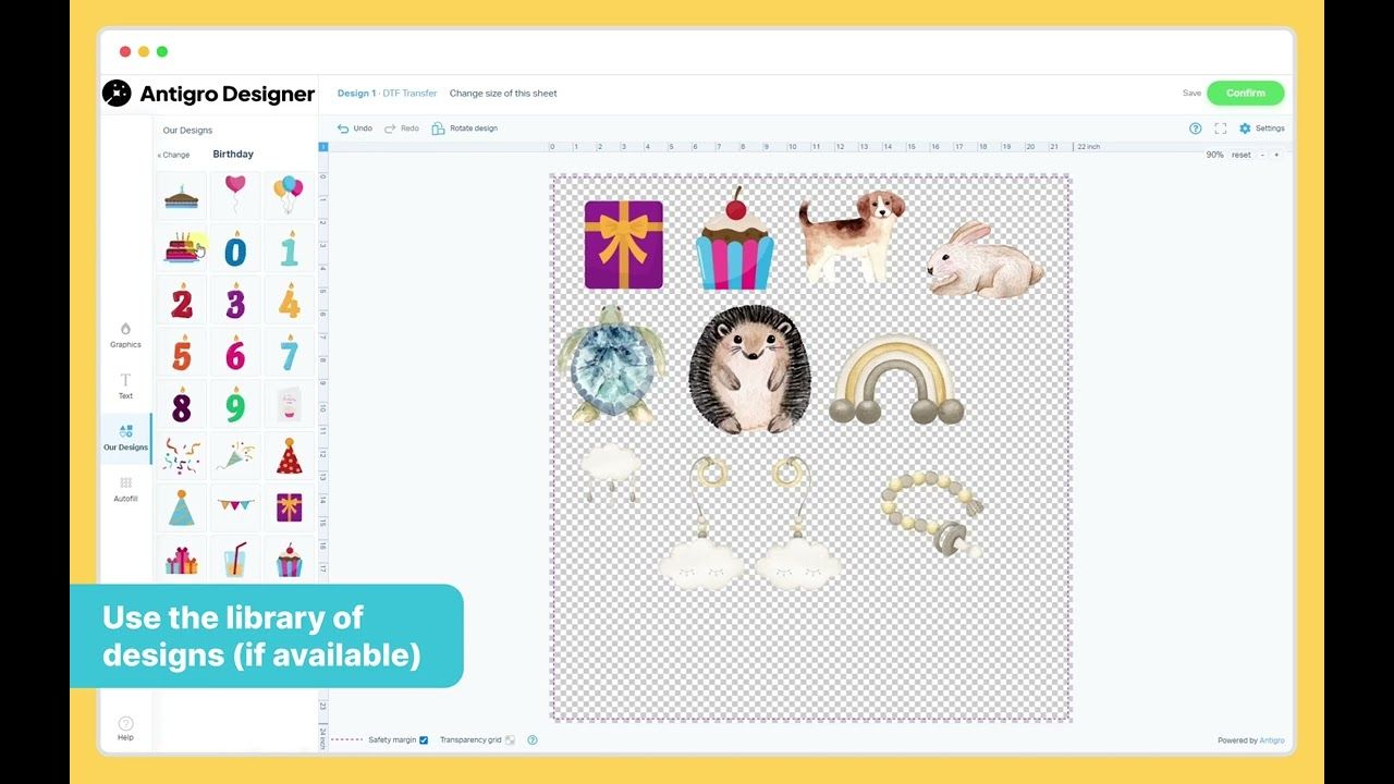 JAM PACKED WITH DESIGNS - UVDTF GANG SHEET BUILDER