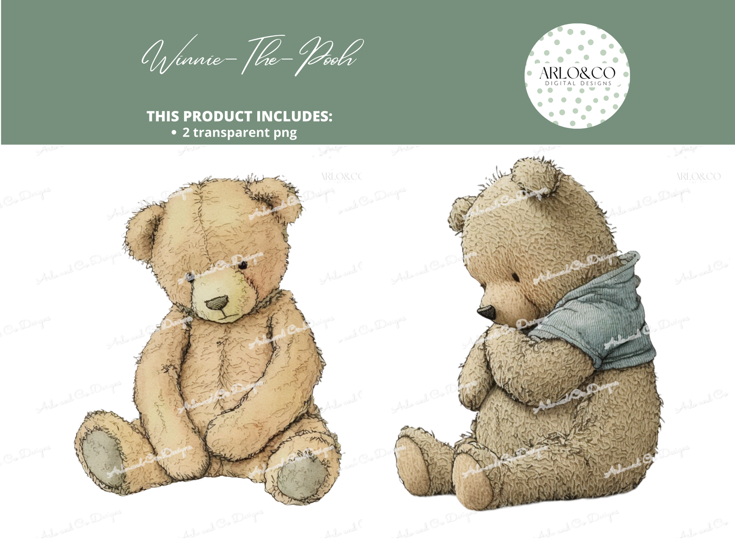 Teddy-digital-download