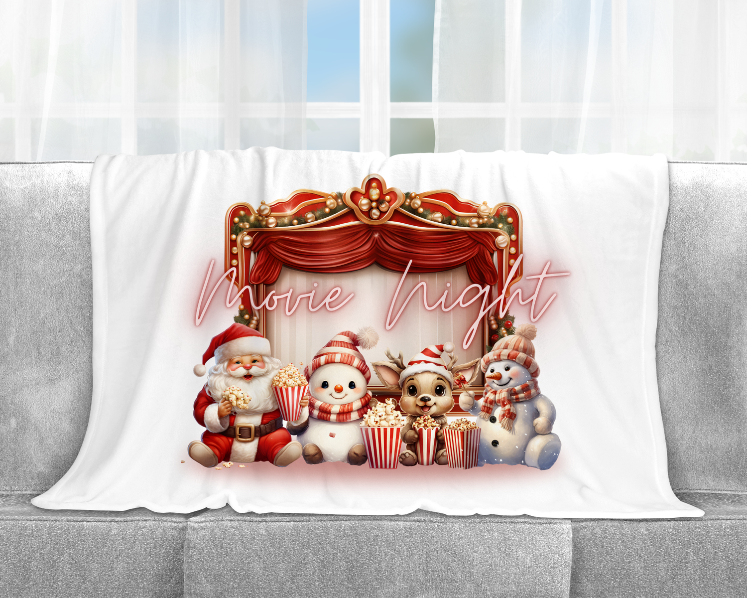 vintage-christmas-movie-night-clipart-digital-download
