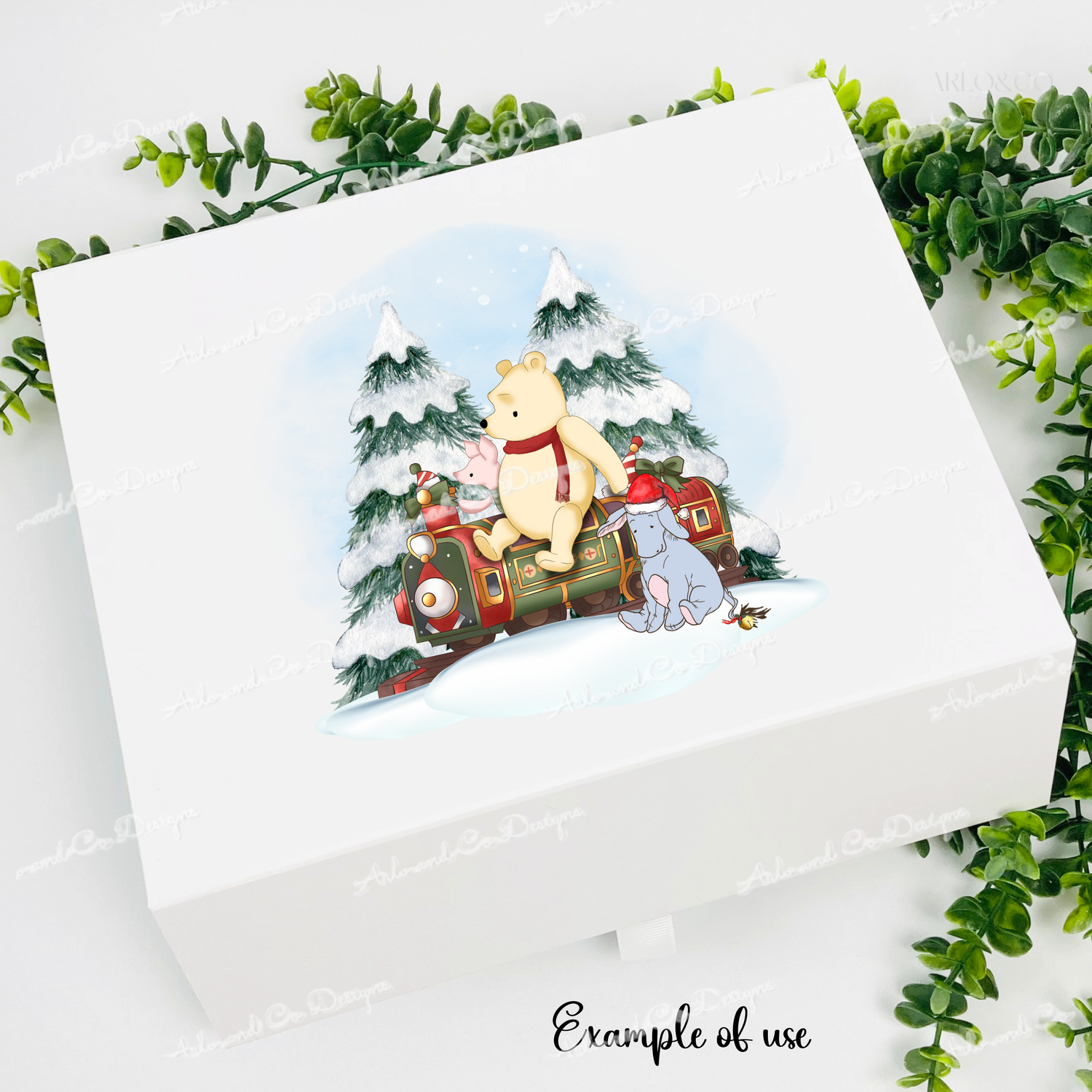 christmas-train-night-bear-and-friends-clipart-digital-download