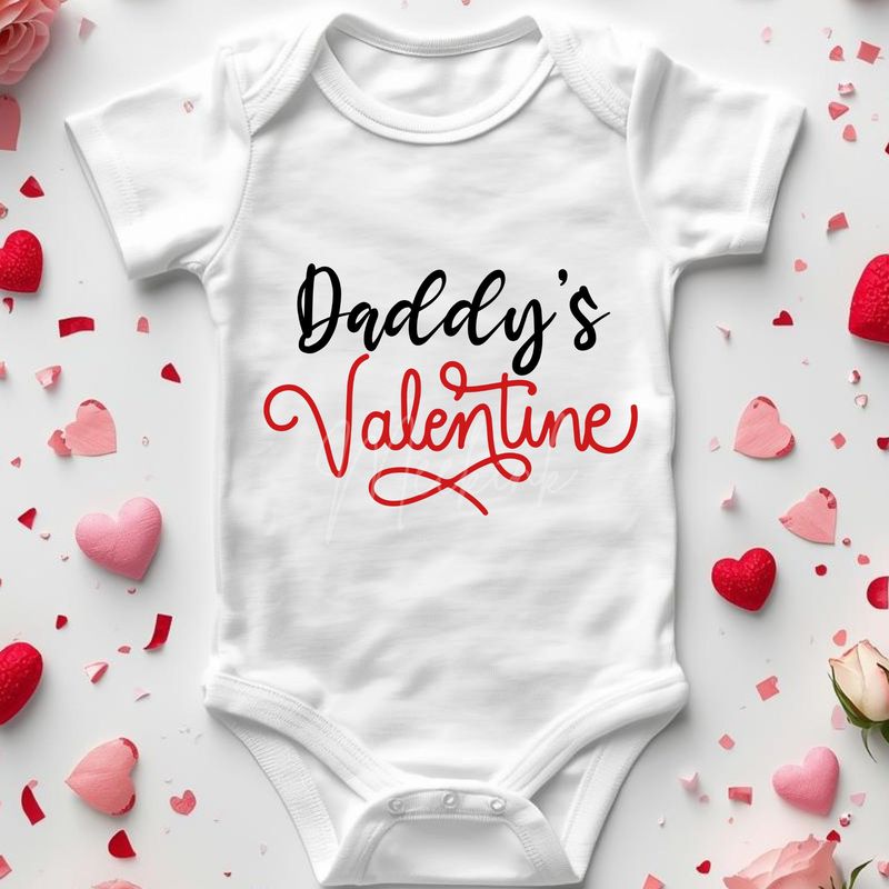 Daddy's Valentine DTF or UVDTF Decal