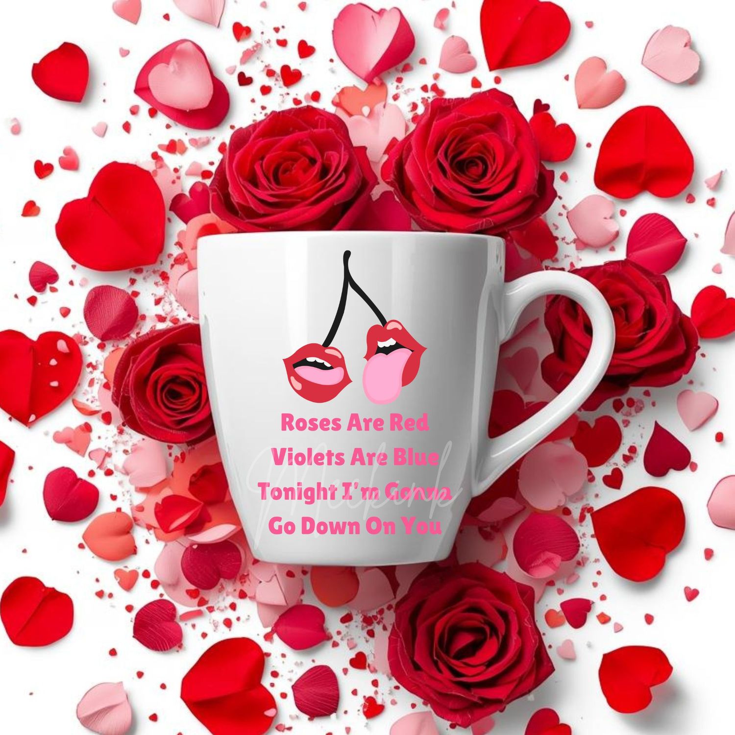 Roses Are Red DTF or UVDTF Decal