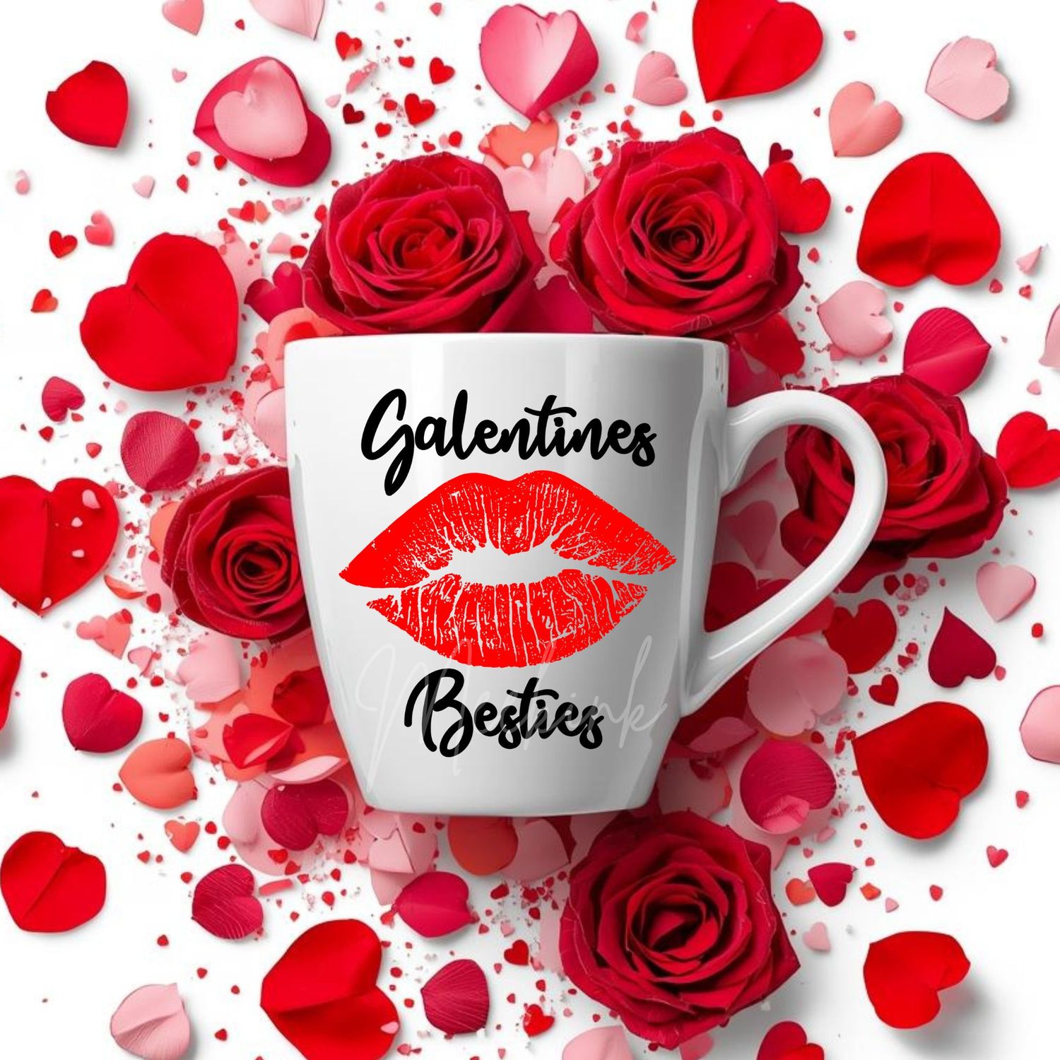 Galentines Besties DTF or UVDTF Decal