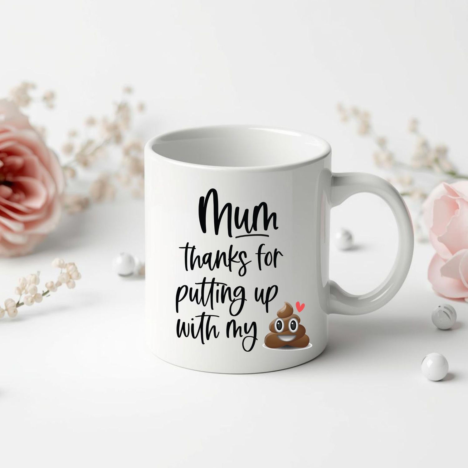 Thanks For Putting Up With DTF or UVDTF Decal