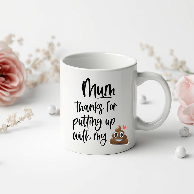 Thanks For Putting Up With DTF or UVDTF Decal