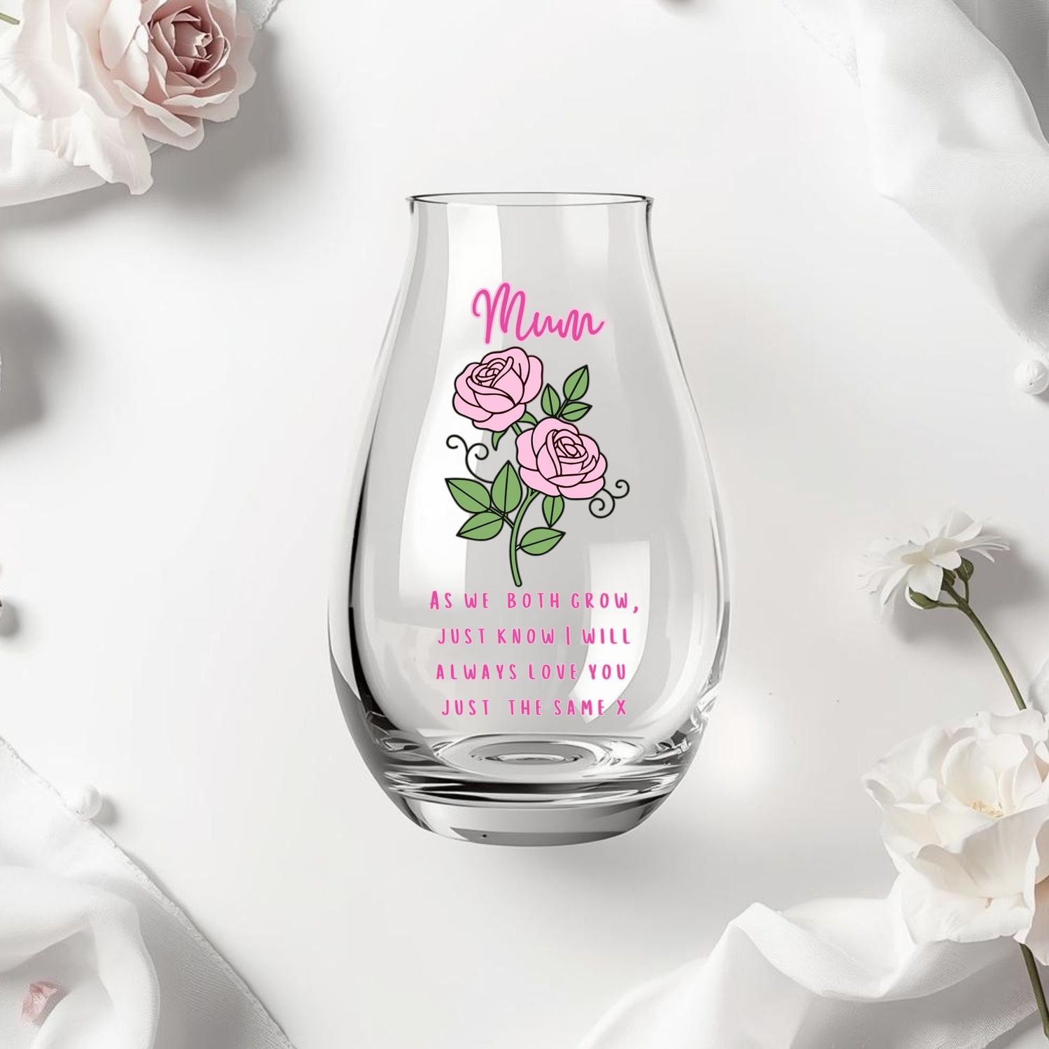 Mum As We Both Grow DTF or UVDTF Decal