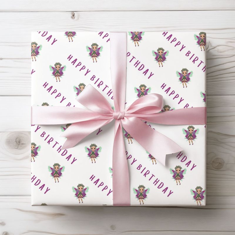 Fairy Love Birthday Wrap