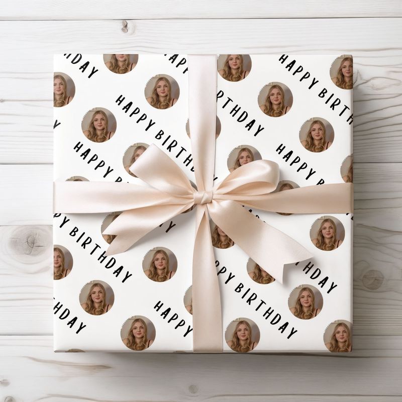 Photo Upload Birthday Wrap