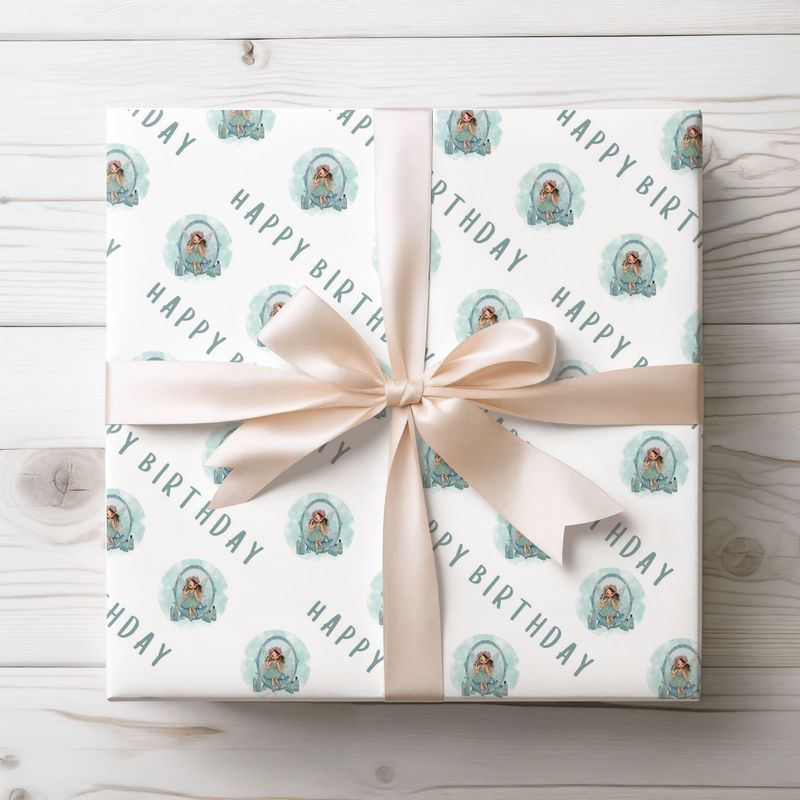 Mirror Fairy Birthday Wrap