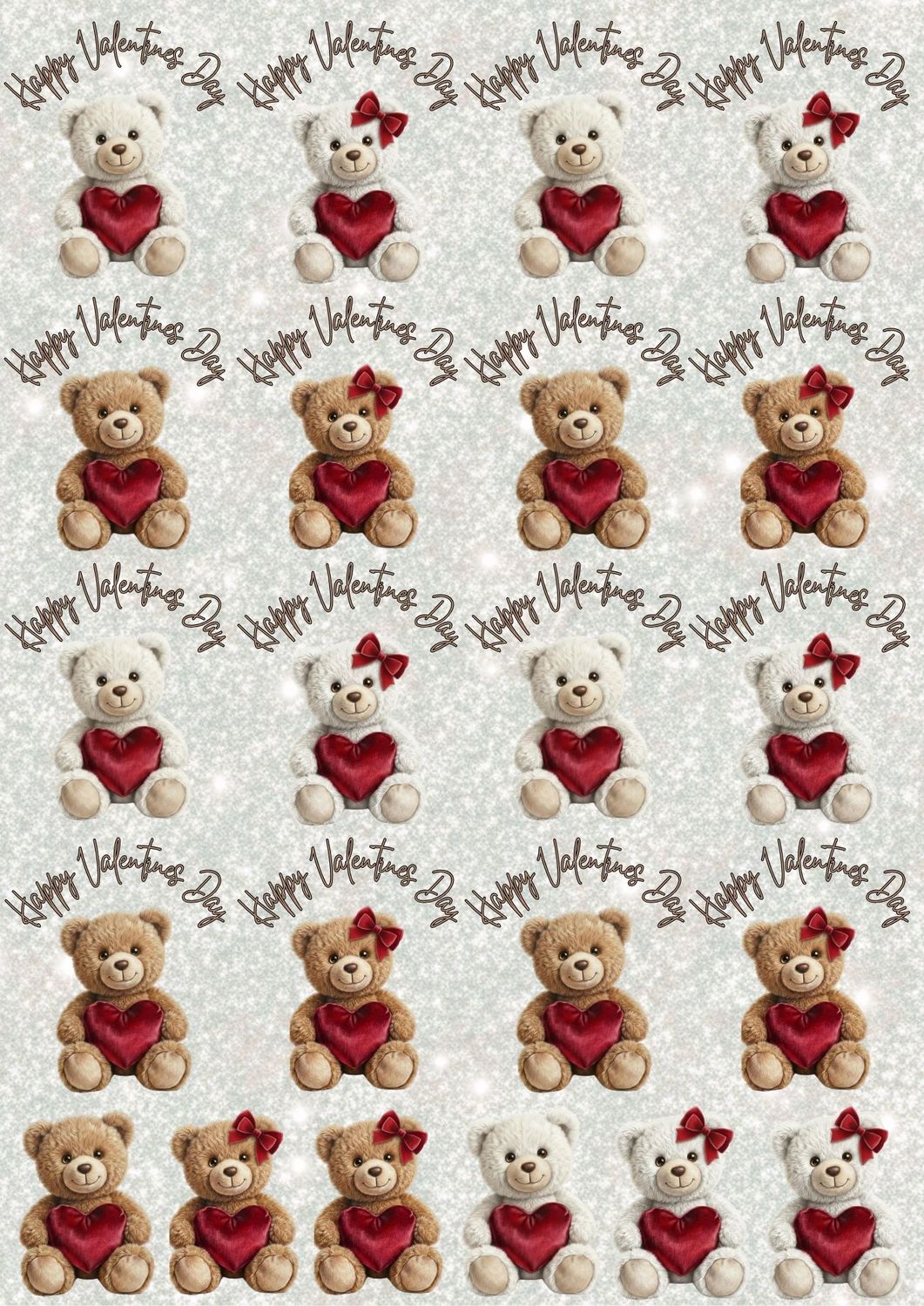 Valentines Sheet A3 UVDTF - DTF or SUB