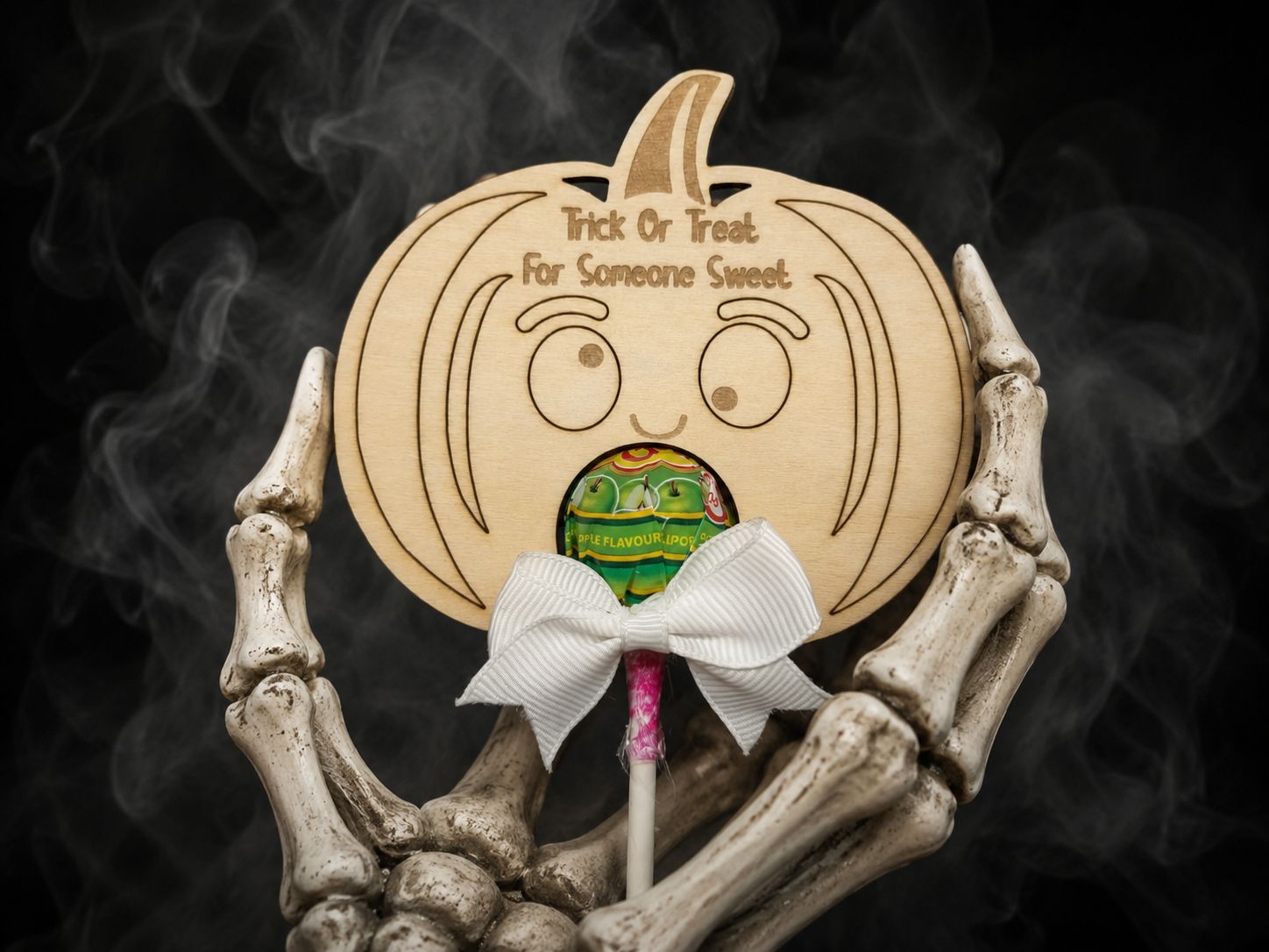 Halloween Pumpkin Lolly Holder 3mm Plywood Blank