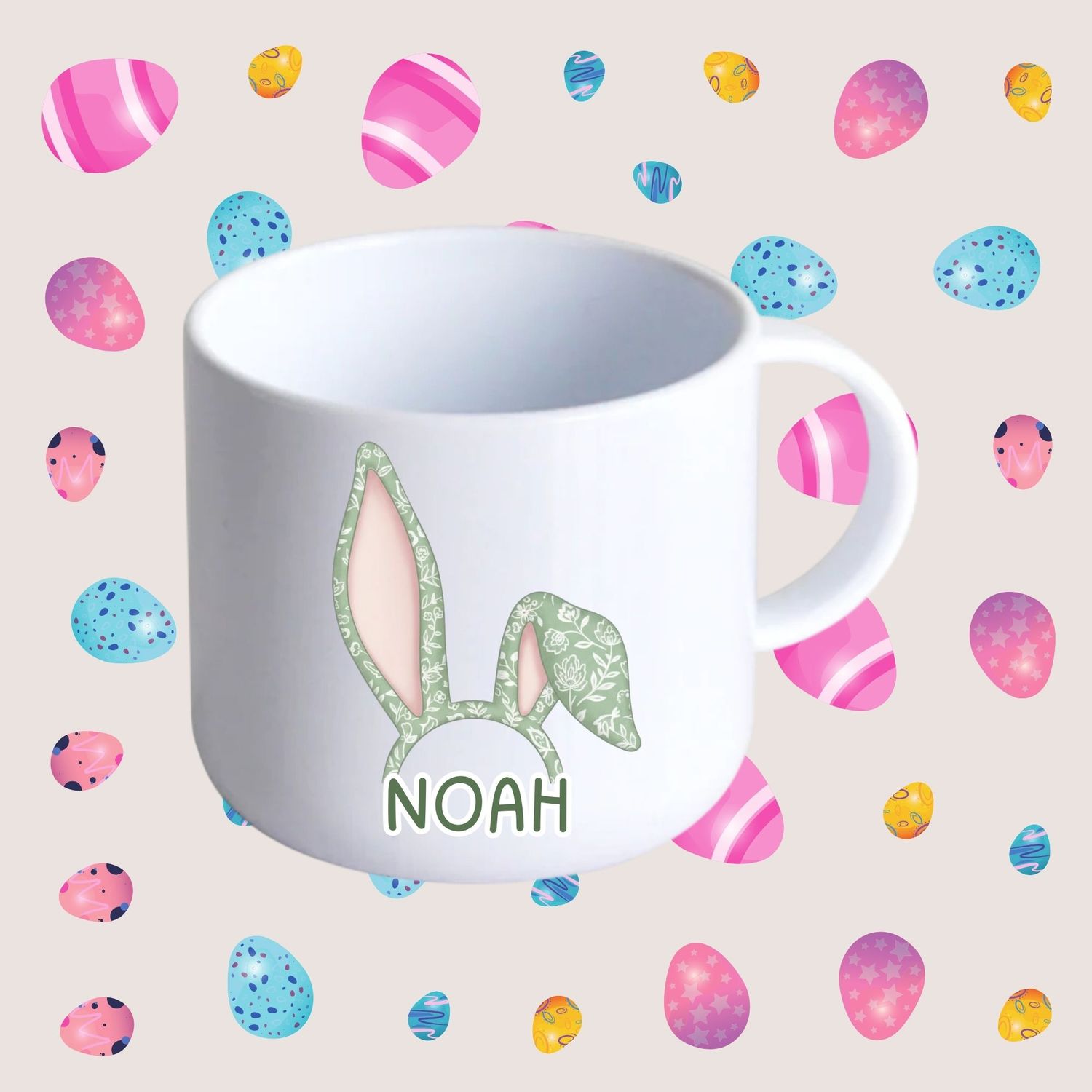 Sage Green Bunny Ears DTF or UVDTF Decal