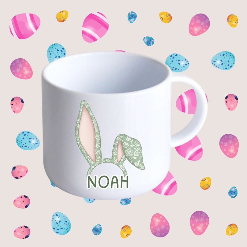 Sage Green Bunny Ears DTF or UVDTF Decal