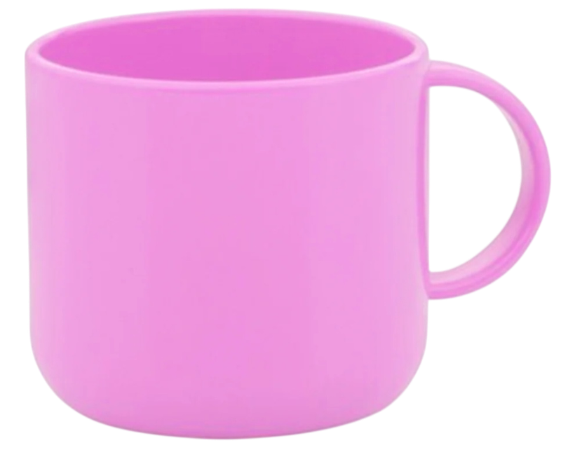 Pink 6oz Sublimation Unbreakable Mug Craft Blank