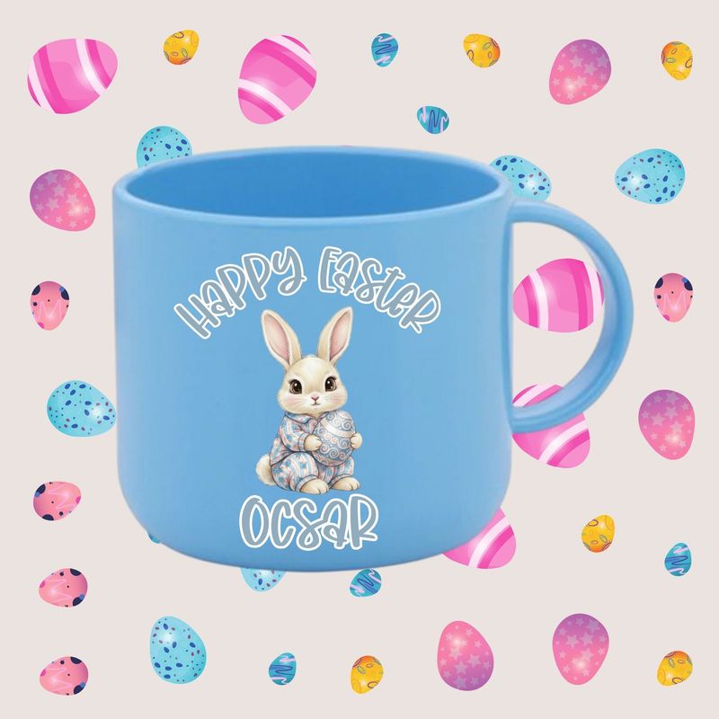 Blue Pyjama Bunny DTF or UVDTF Decal