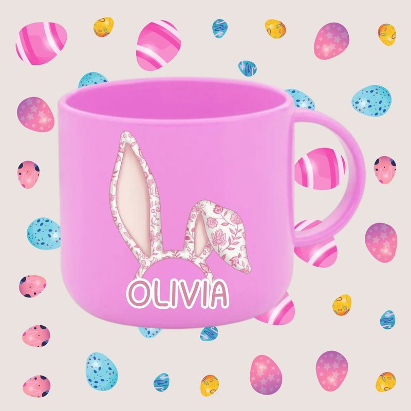 Pink Bunny Ears DTF or UVDTF Decal