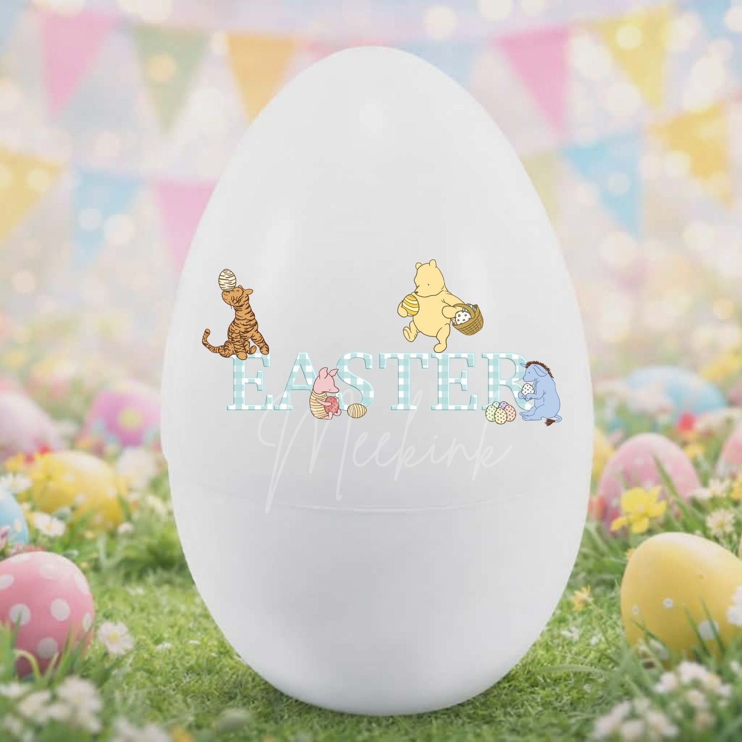 Easter Bear &amp; Friends 2 DTF or UVDTF Decal