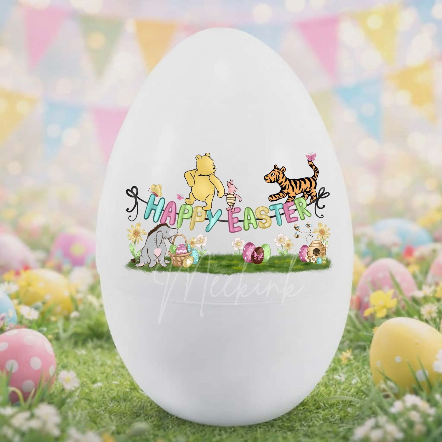 Easter Bear &amp; Friends DTF or UVDTF Decal