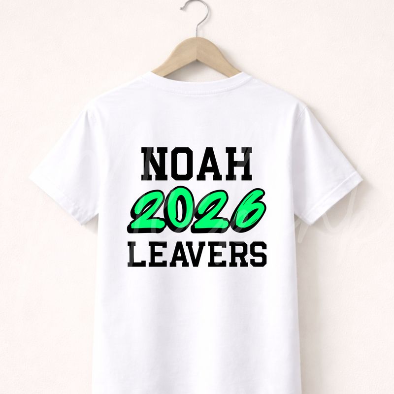 Green School Leavers 2026 DTF