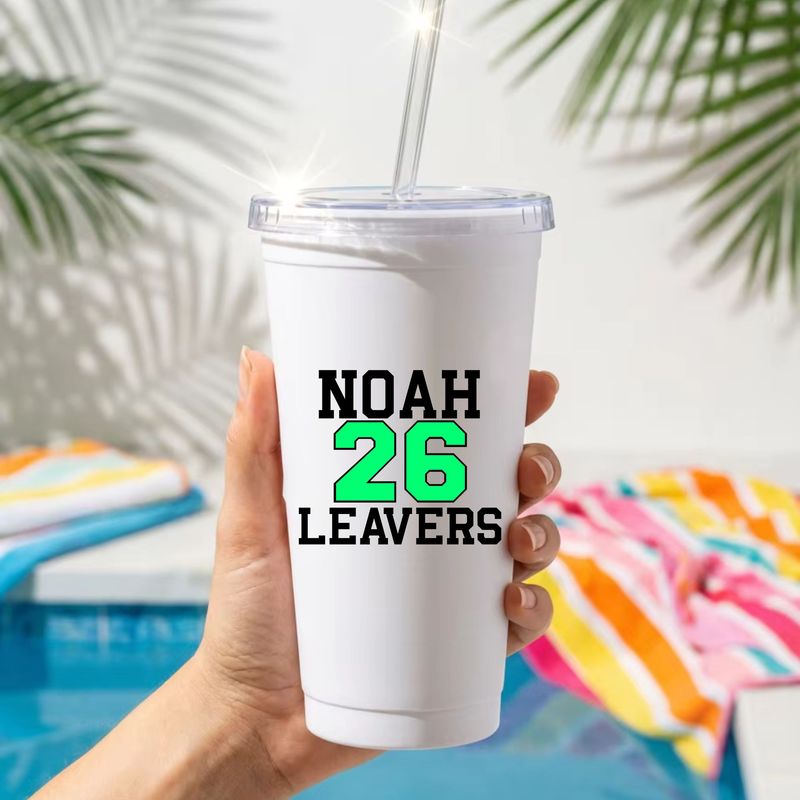 Green 26 Leavers DTF or UVDTF Decal