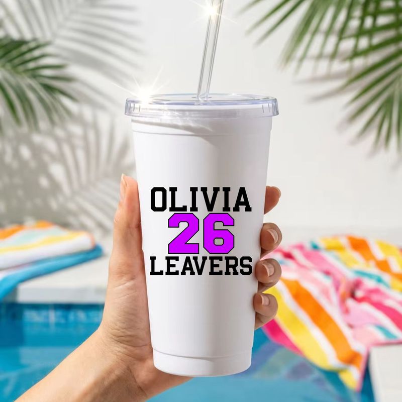 Purple 26 Leavers DTF or UVDTF Decal