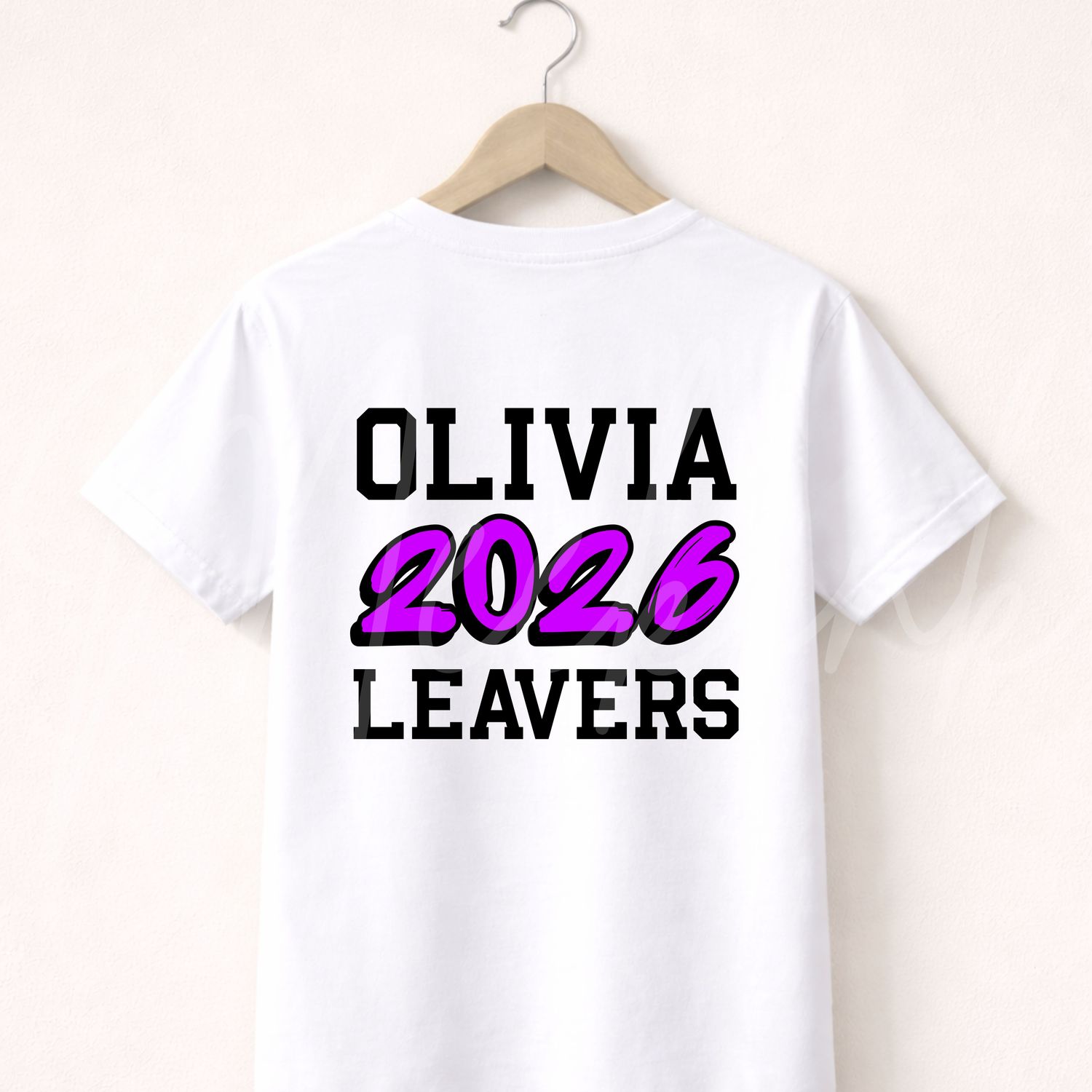 Purple School Leavers 2026 DTF