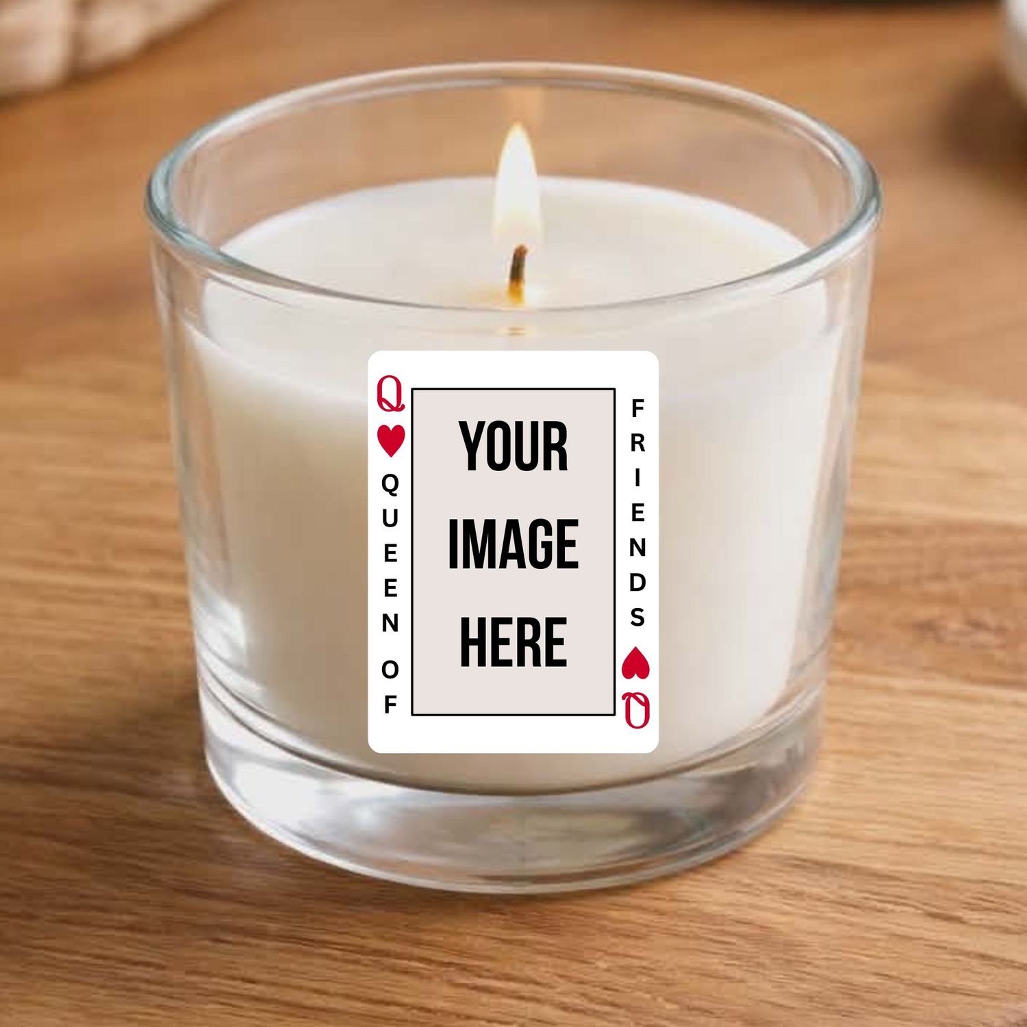 Queen Of Friend's Photo Upload DTF or UVDTF Decal