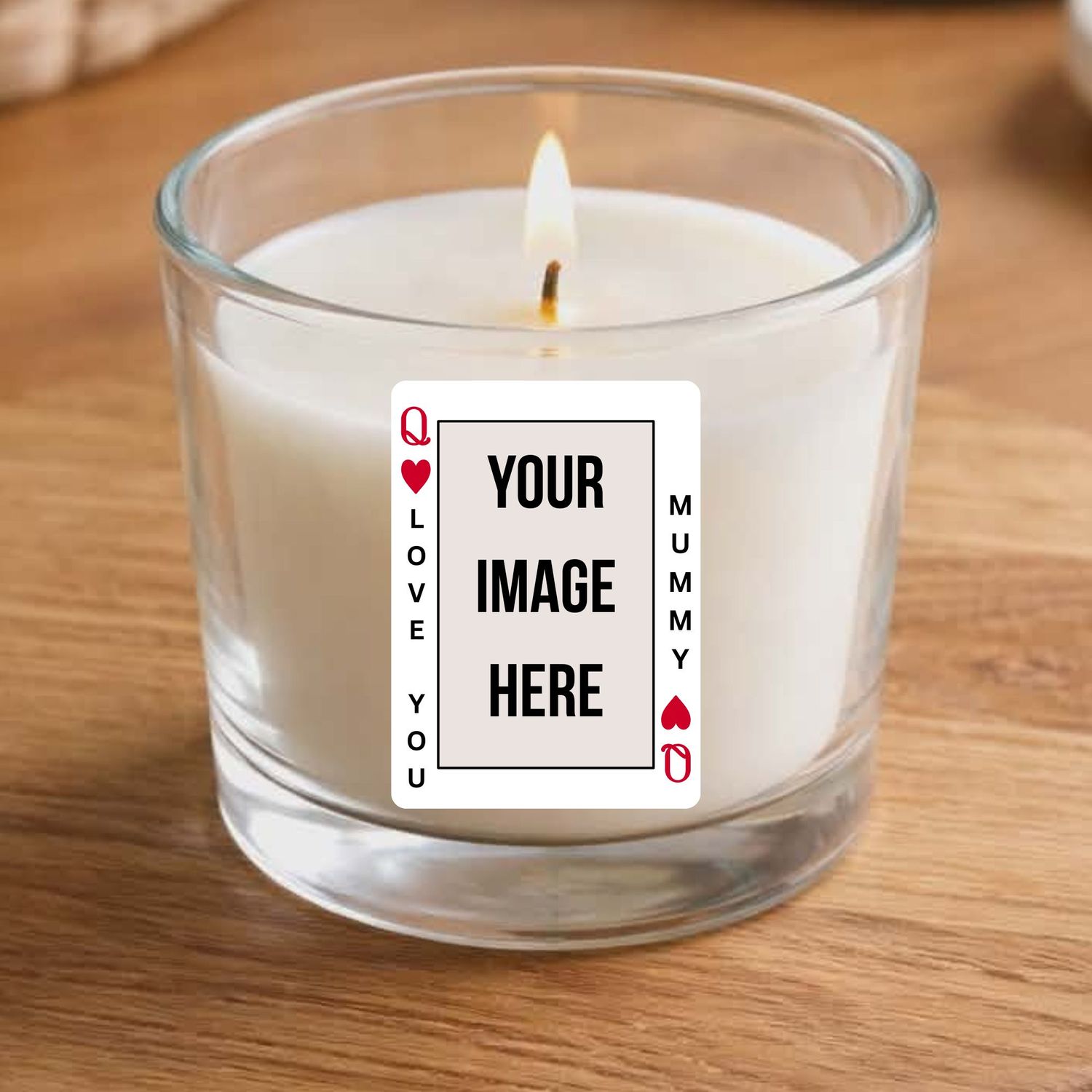 Love You Mummy Photo Upload DTF or UVDTF Decal