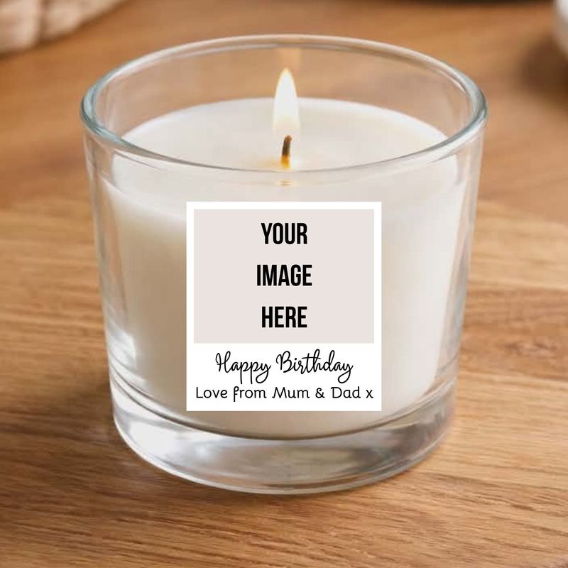 Happy Birthday Photo Upload DTF or UVDTF Decal