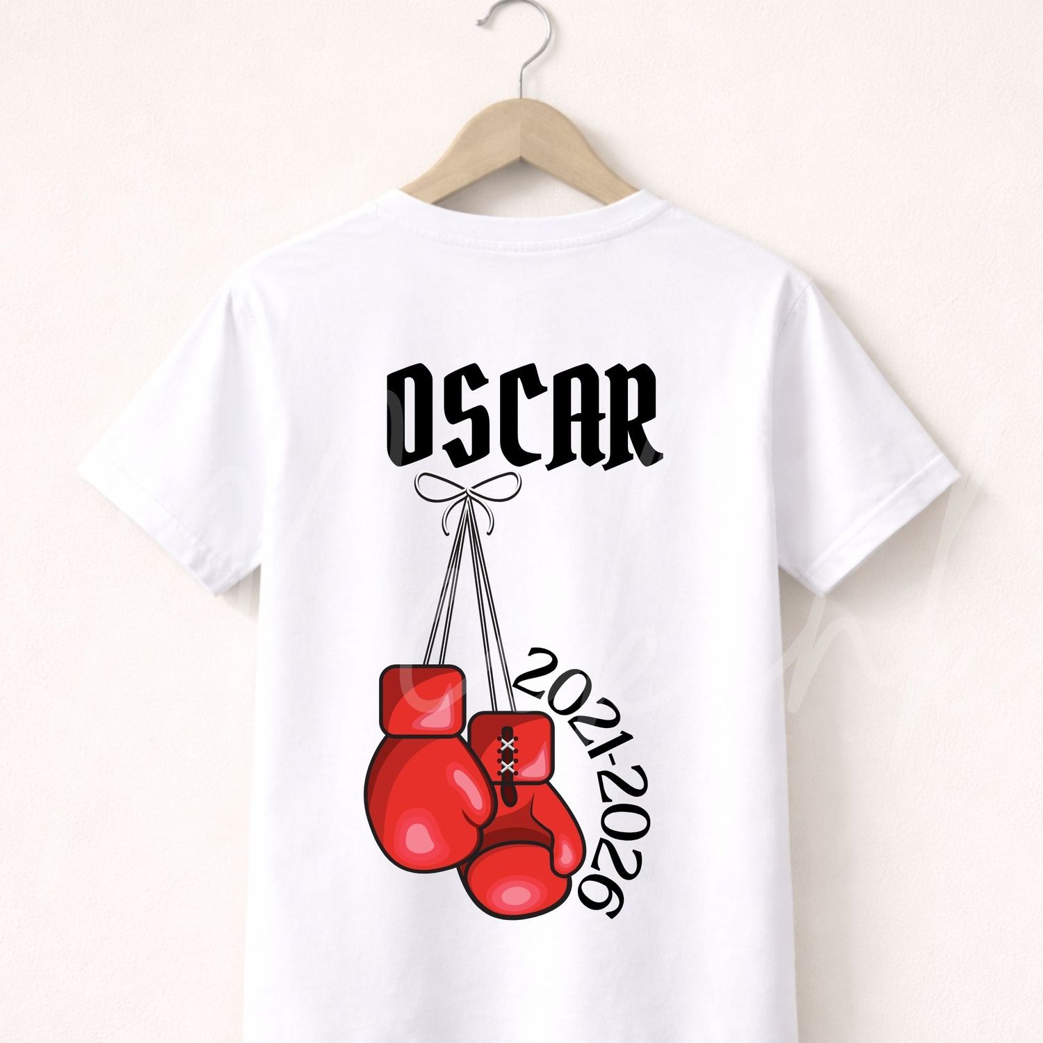 Boxing Themed 2026 School Leavers DTF