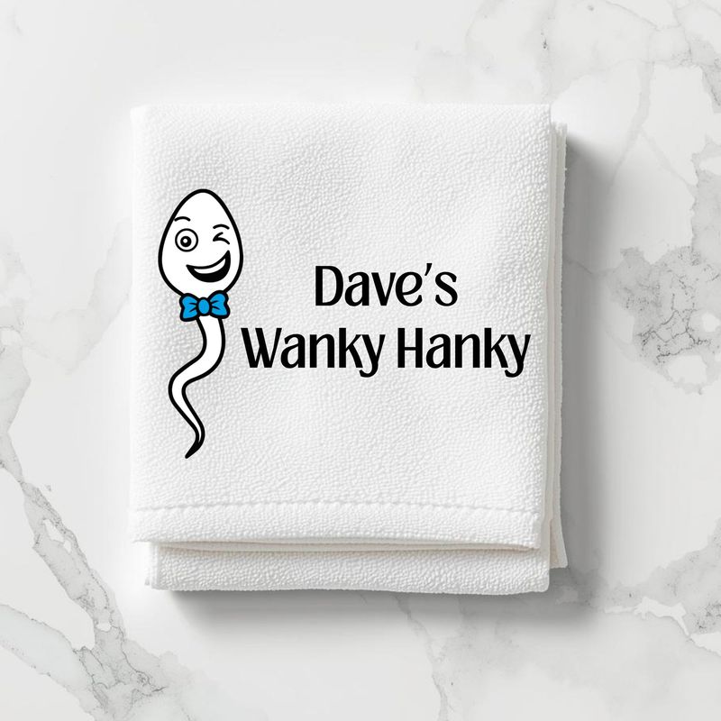 Wanky Hanky UVDTF or DTF Decal