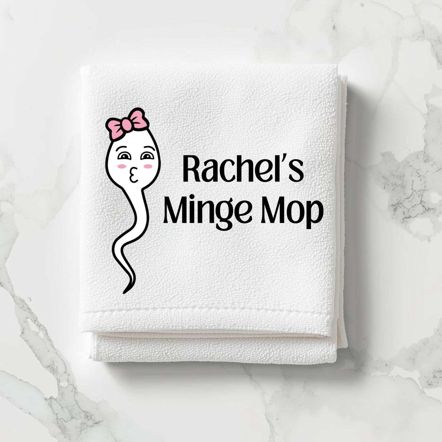 Minge Mop UVDTF or DTF Decal