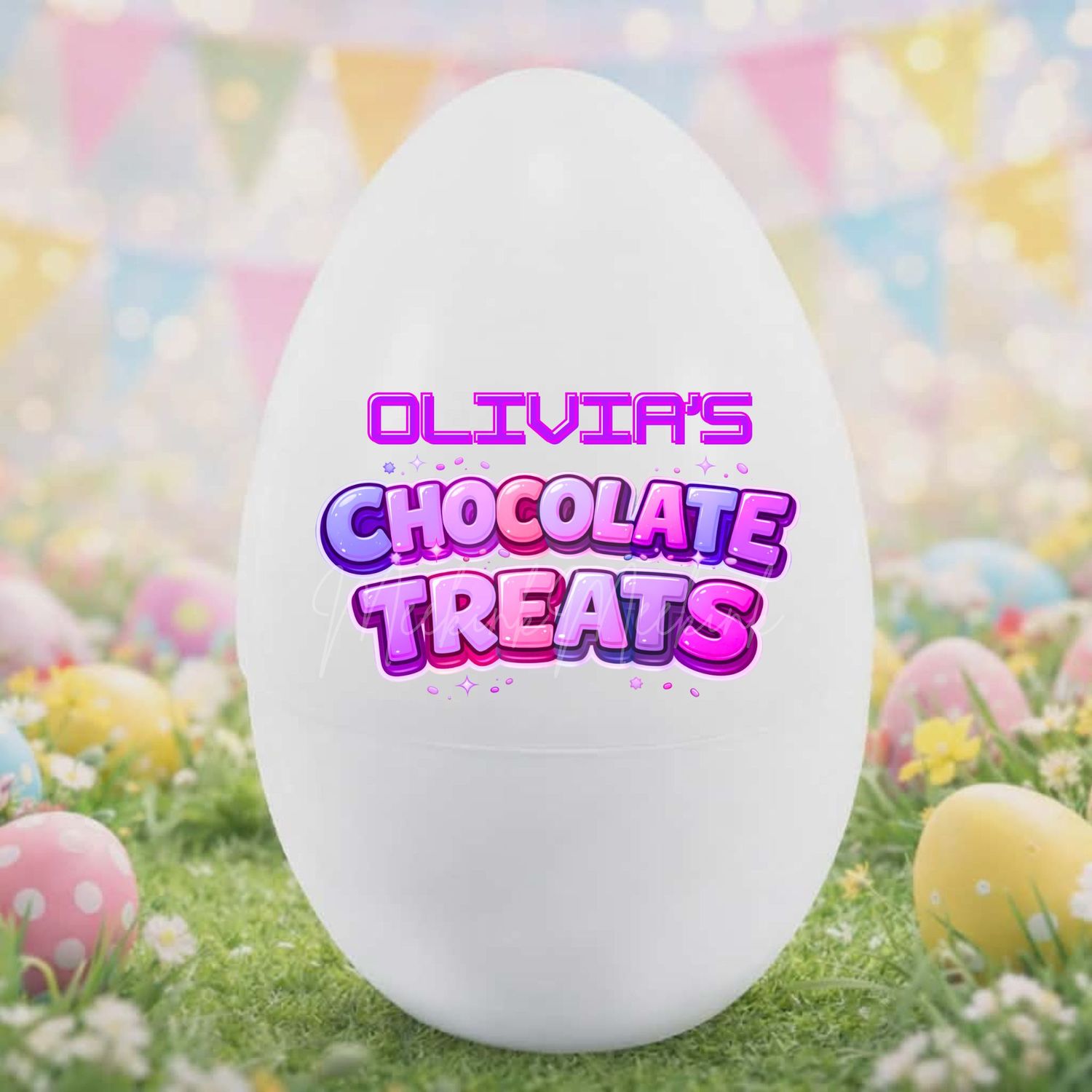 Pink Chocolate Treats DTF or UVDTF Decal