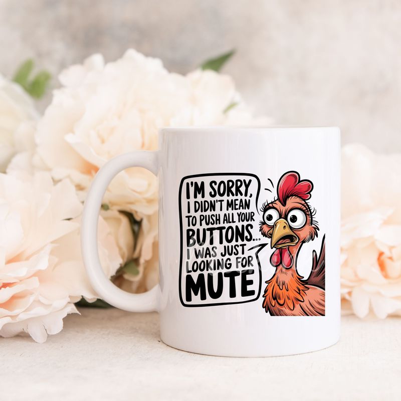 Push Buttons UVDTF or DTF Decal