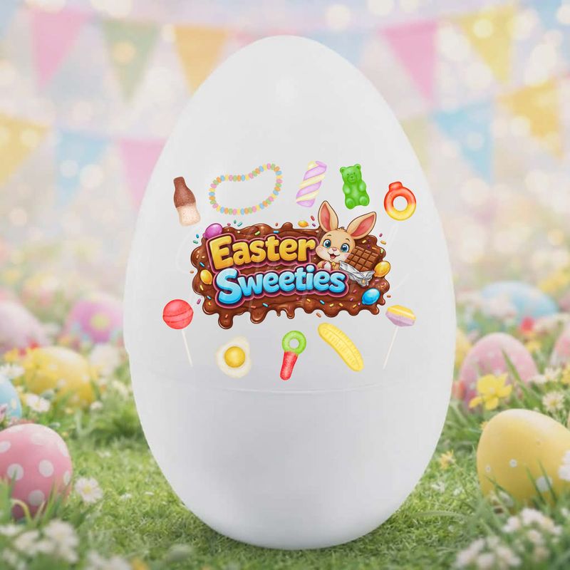 Easter Sweeties Pick &amp; Mix Blue DTF or UVDTF Decal