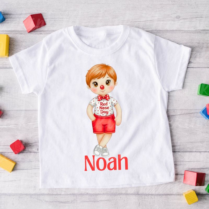 Red Spots Dicky Bow Boy 2 DTF or UVDTF Decal