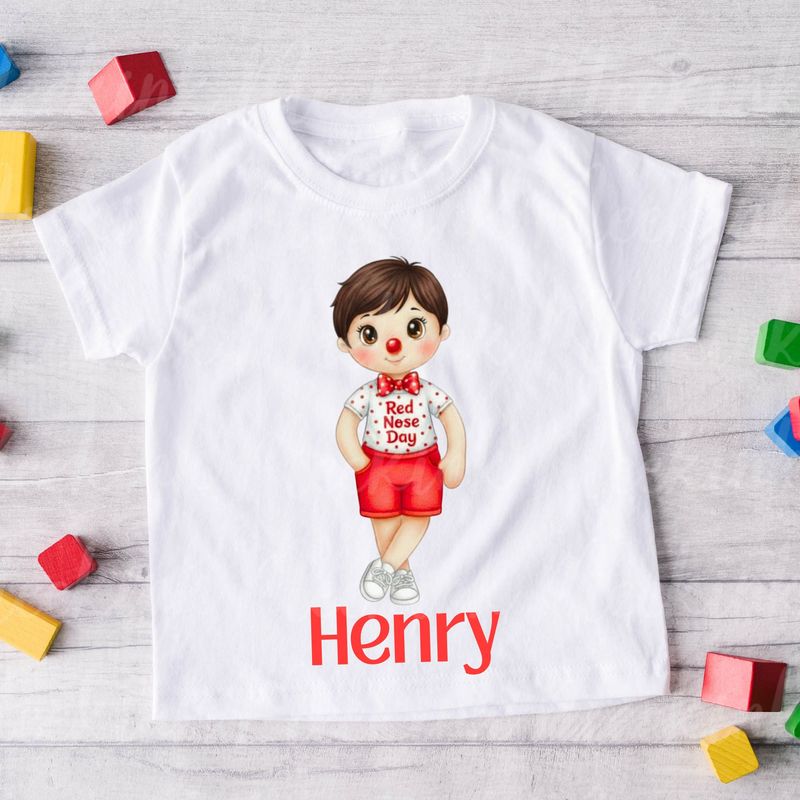 Red Spots Dicky Bow Boy 1 DTF or UVDTF Decal