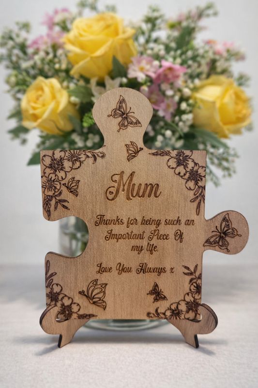 Puzzle Piece 3mm Plywood Stand