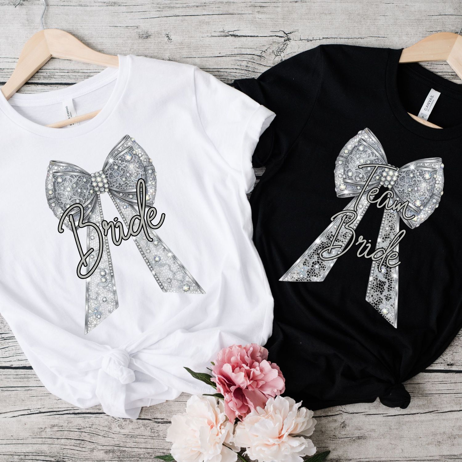 Bride Bows DTF or UVDTF Decal