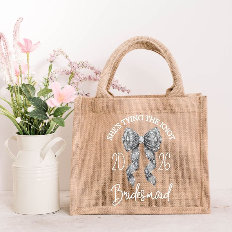 She's Tying The Knot 2026 DTF or UVDTF Decal