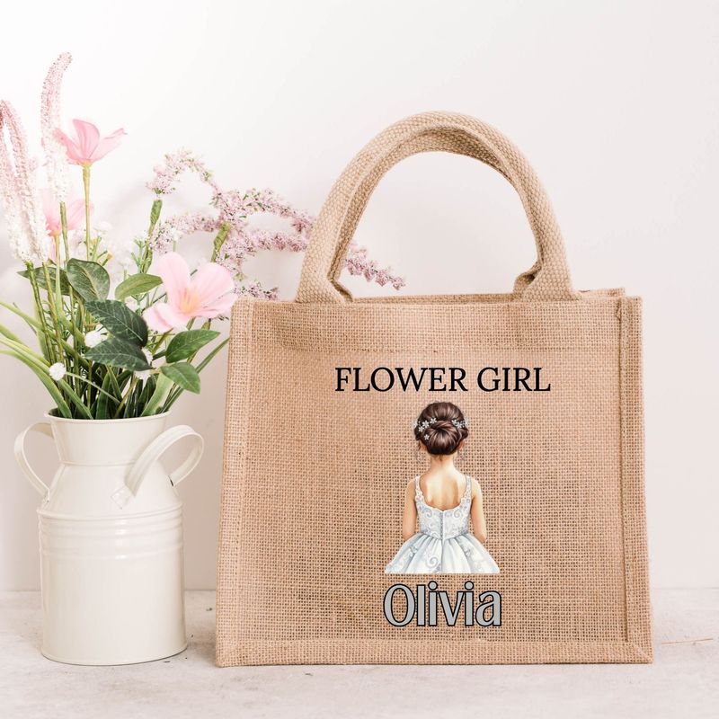 Flower Girl DTF or UVDTF Decal