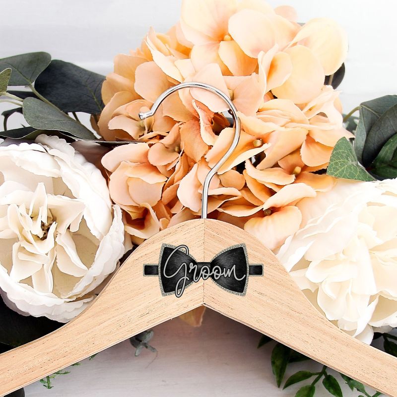 Clothes Hanger Bow 4cm Personalised DTF or UVDTF Decal